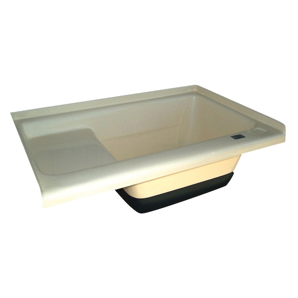 Icon Icon 00475 Sit-In Step Tub with Right Hand Drain TU500RH - Colonial White 00475 - main